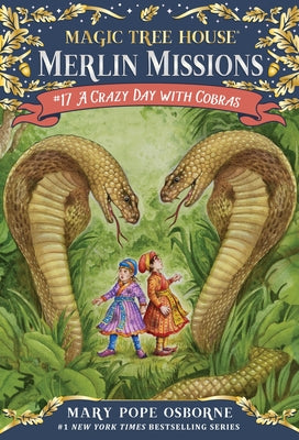 A Crazy Day with Cobras by Mary Pope Osborne book cover