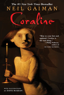 Book cover of Coraline by Gaiman, Neil