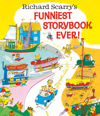 Book cover of Richard Scarry's Funniest Storybook Ever! by Scarry, Richard