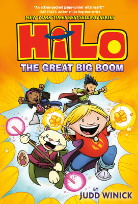 Hilo Book 3: The Great Big Boom: (A Graphic Novel) by Winick, Judd book cover