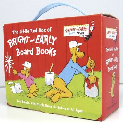 The Little Red Box of Bright and Early Board Books: Go, Dog. Go!; Big Dog . . . Little Dog; The Alphabet Book; I'll Teach My Dog a Lot of Words by P. D. Eastman book cover
