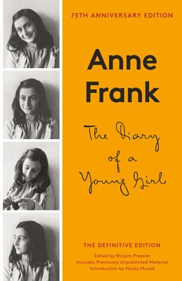 Book cover of The Diary of a Young Girl: The Definitive Edition by Frank, Anne