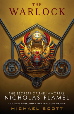The Warlock by Michael Scott book cover
