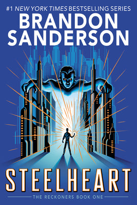 Steelheart by Brandon Sanderson book cover