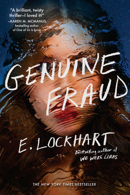 Genuine Fraud by E. Lockhart book cover