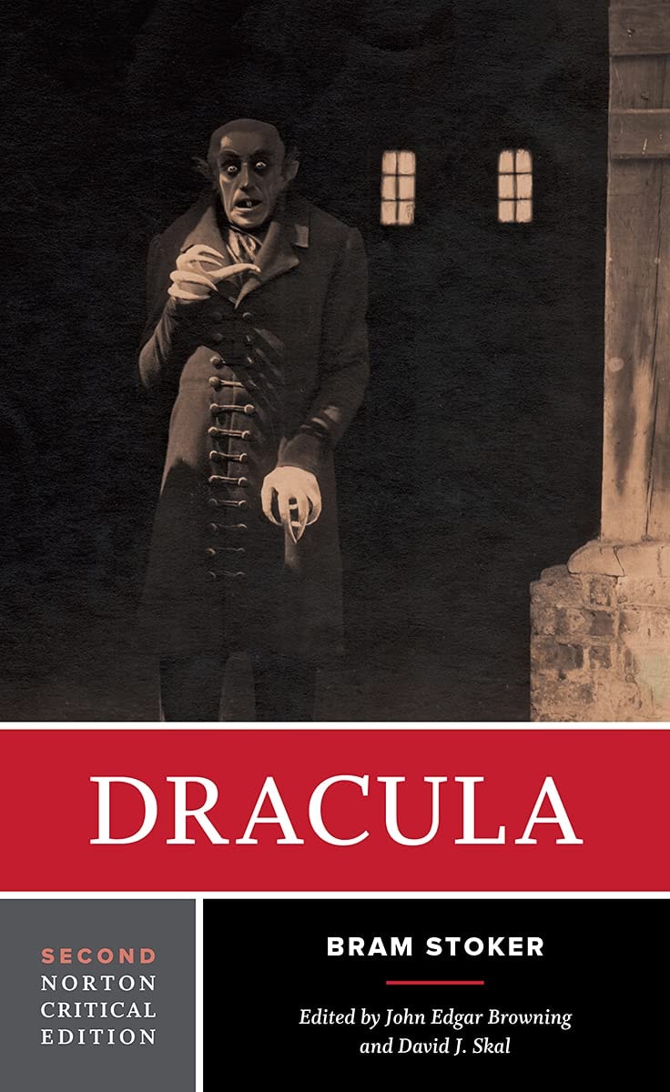 Book cover of Dracula: A Norton Critical Edition by Stoker, Bram