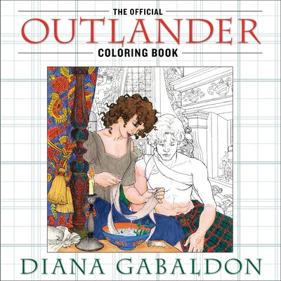 Book cover of The Official Outlander Coloring Book: An Adult Coloring Book by Gabaldon, Diana
