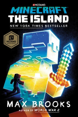 Minecraft: The Island: An Official Minecraft Novel by Max Brooks book cover
