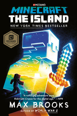 Book cover of Minecraft: The Island: An Official Minecraft Novel by Brooks, Max