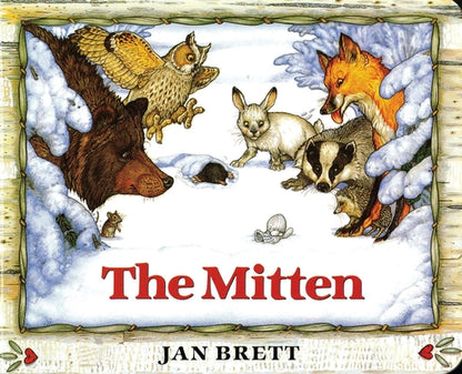 Book cover of The Mitten by Brett, Jan