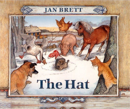 Book cover of The Hat by Brett, Jan