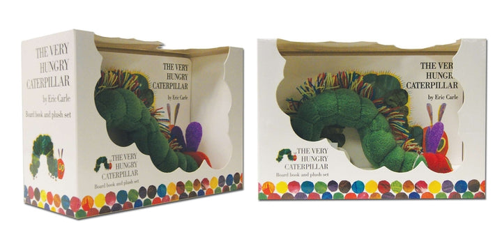 Book cover of The Very Hungry Caterpillar Board Book and Plush [With Plush] by Carle, Eric