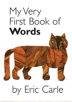 My Very First Book of Words by Eric Carle book cover