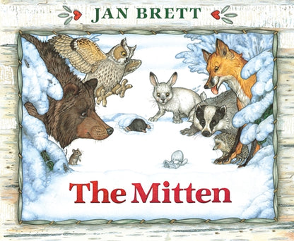 Book cover of The Mitten by Brett, Jan