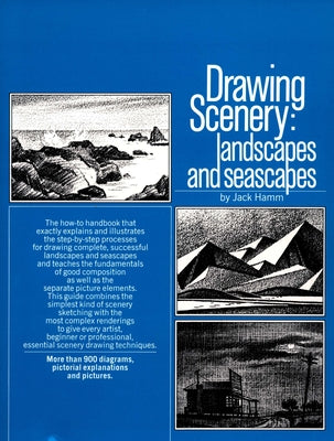 Book cover of Drawing Scenery: Landscapes and Seascapes by Hamm, Jack