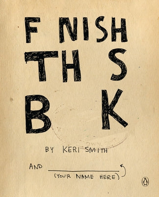 Finish This Book by Keri Smith book cover