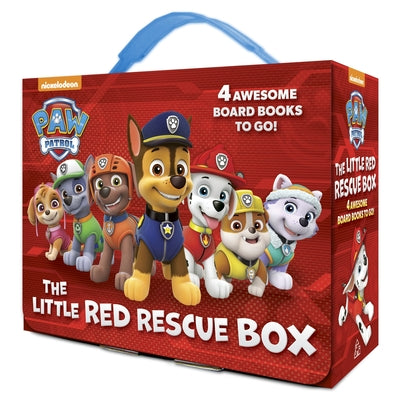 Book cover of The Little Red Rescue Box (Paw Patrol): 4 Board Books by Random House