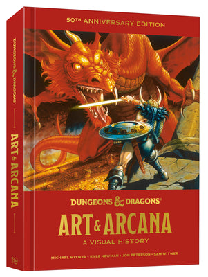 Book cover of Dungeons & Dragons Art & Arcana: A Visual History by Witwer, Michael