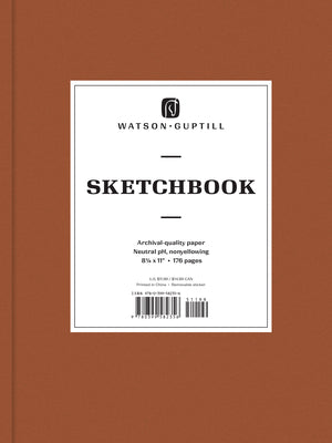 Large Sketchbook (Chestnut Brown) product image