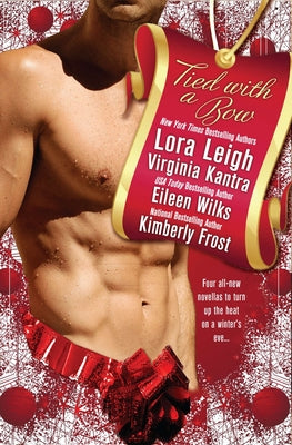 Book cover of Tied with a Bow by Leigh, Lora