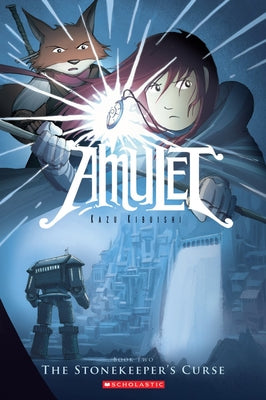 Book cover of The Stonekeeper's Curse: A Graphic Novel (Amulet #2): Volume 2 by Kibuishi, Kazu