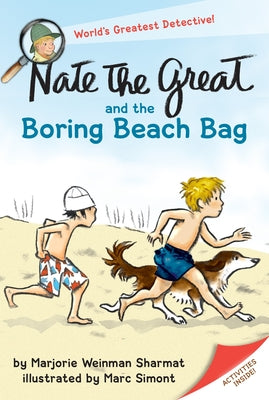 Nate the Great and the Boring Beach Bag by Marjorie Weinman Sharmat book cover
