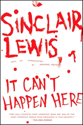 Book cover of It Can't Happen Here by Lewis, Sinclair