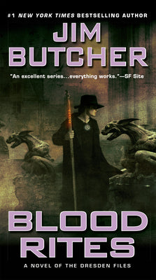 Blood Rites by Jim Butcher book cover