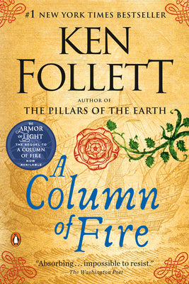 A Column of Fire by Ken Follett book cover