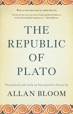 The Republic of Plato by Bloom, Allan book cover