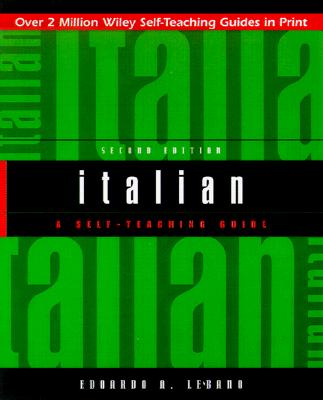 Book cover of Italian: A Self-Teaching Guide by L