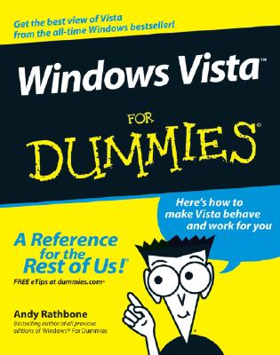 Book cover of Windows Vista For Dummies by Rathbone, Andy
