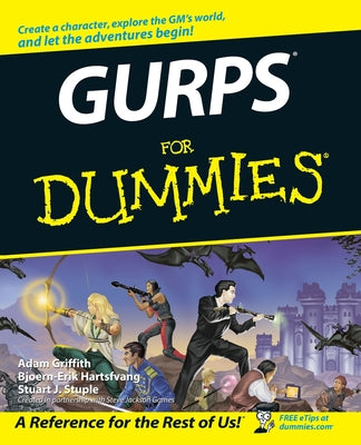 Book cover of Gurps for Dummies by Griffith, Adam