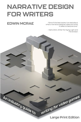 Book cover of Narrative Design for Writers, Large Print by McRae, Edwin