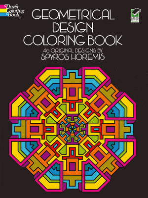 Book cover of Geometrical Design Coloring Book by Horemis, Spyros