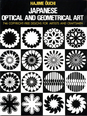 Book cover of Japanese Optical and Geometrical Art by Ouchi, Hajime