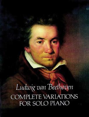 Book cover of Complete Variations for Solo Piano by Beethoven, Ludwig Van