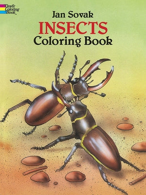 Book cover of Insects Coloring Book by Sovak, Jan