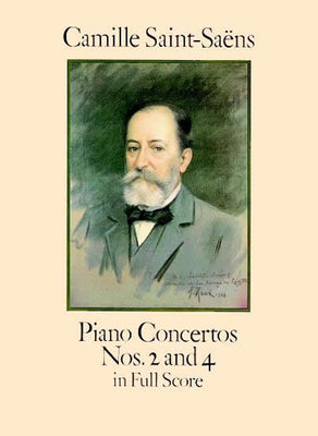 Book cover of Piano Concertos Nos. 2 and 4 in Full Score by Saint-Sa