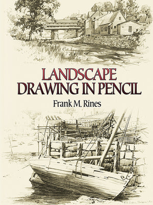 Book cover of Landscape Drawing in Pencil by Rines, Frank M.