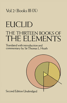 Book cover of The Thirteen Books of the Elements, Vol. 2: Volume 2 by Euclid
