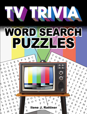 Book cover of TV Trivia Word Search Puzzles by Rattiner, Ilene J.