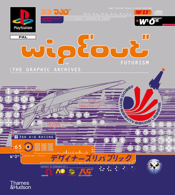 Book cover of Wipeout Futurism: The Graphic Archives by Harris, Duncan