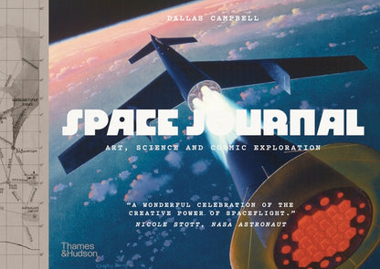 Space Journal: Art, Science and Cosmic Exploration by Dallas Campbell book cover