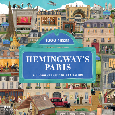Hemingway's Paris: A 1000 Piece Jigsaw Journey product image