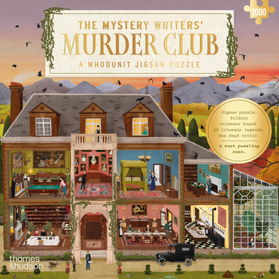 The Mystery Writers' Murder Club: A Whodunit Jigsaw Puzzle product image