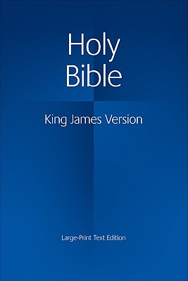 Book cover of Large Print Text Bible-KJV by Cambridge University Press
