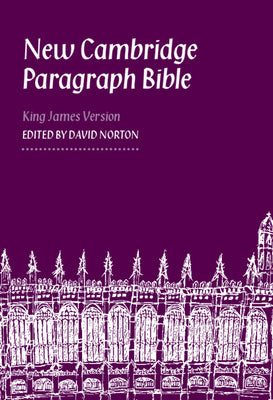 Book cover of New Cambridge Paragraph Bible-KJV by Norton, David