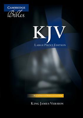 Book cover of Large Print Text Bible-KJV by Cambridge University Press