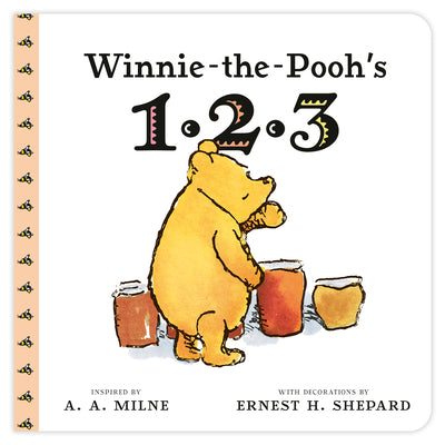 Winnie the Pooh's 1,2,3 by Milne, A. A. book cover